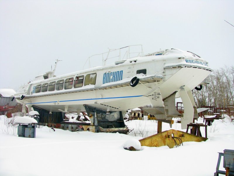 Теплоход Метеор Омск
