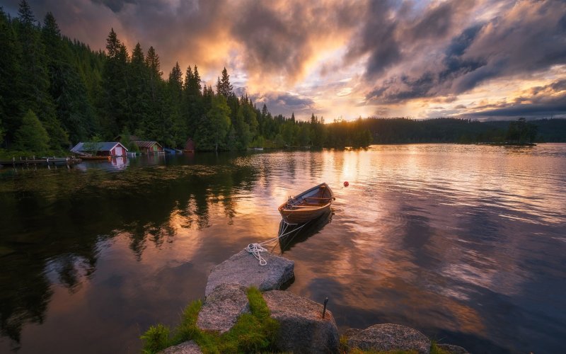 Катер море фон