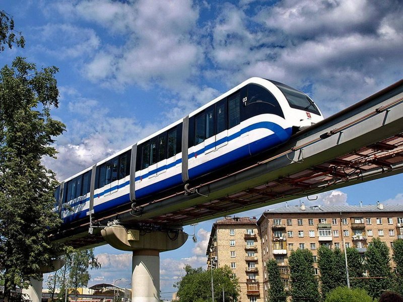 Московский монорельс станции