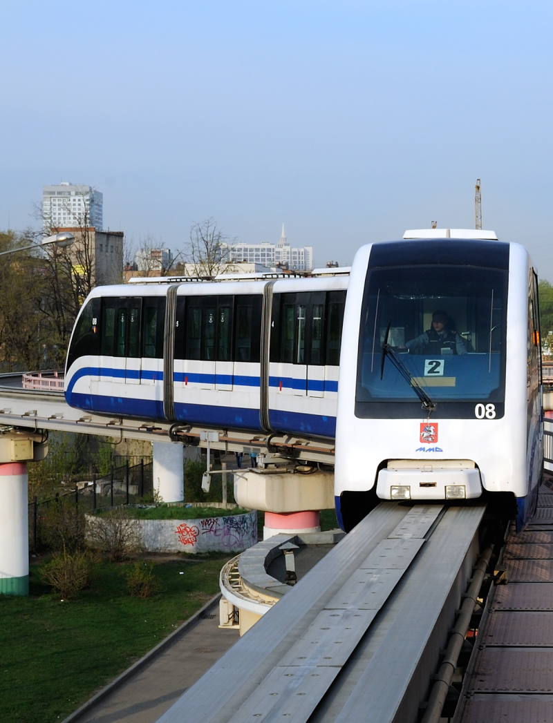 Монорельсовая дорога в Москве