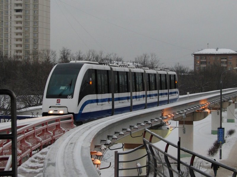 Московский монорельс 2021