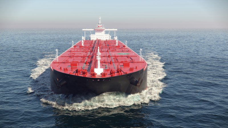 VLCC танкер шторм