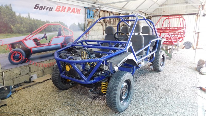 Багги из ВАЗ 2121 4x4