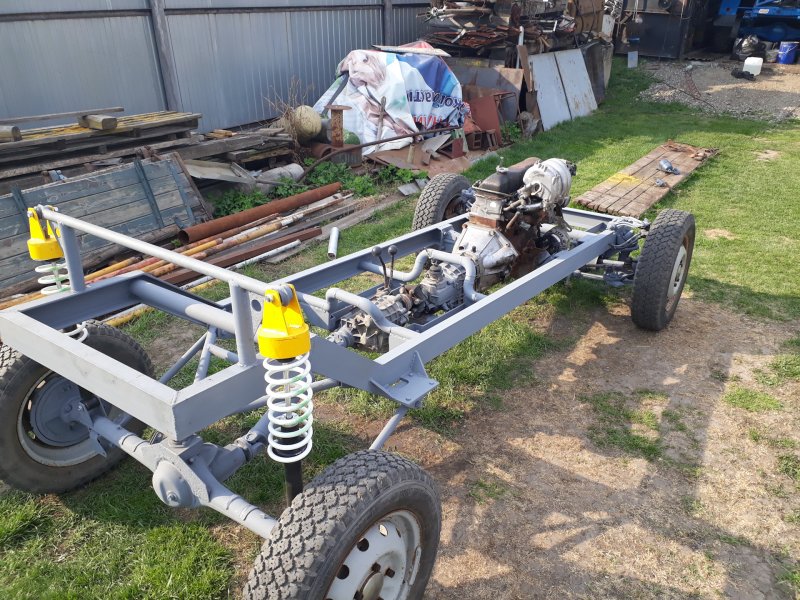 Багги Нива мотор 4x4 gruzavoi