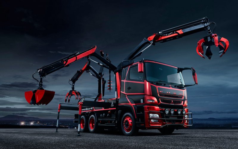 Mitsubishi Fuso super great 5