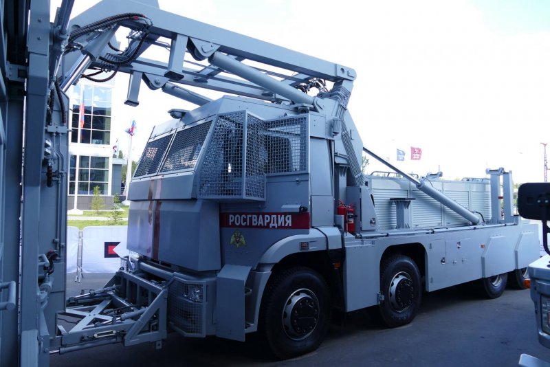 Комплекс стена на базе КАМАЗ