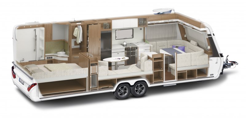 Кемпер Nord Star Eco 180 планировка