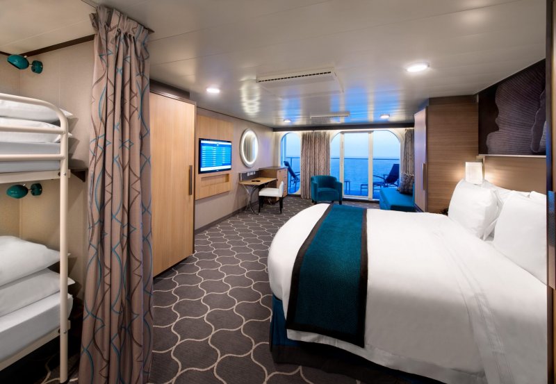 Каюты на лайнере ,,Harmony of the Seas''