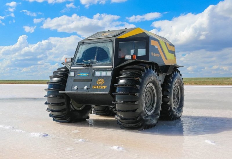 Шерп 10 колесный вездеход