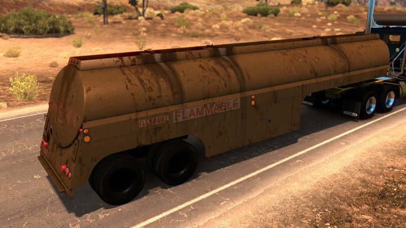 American Truck Simulator цистерны