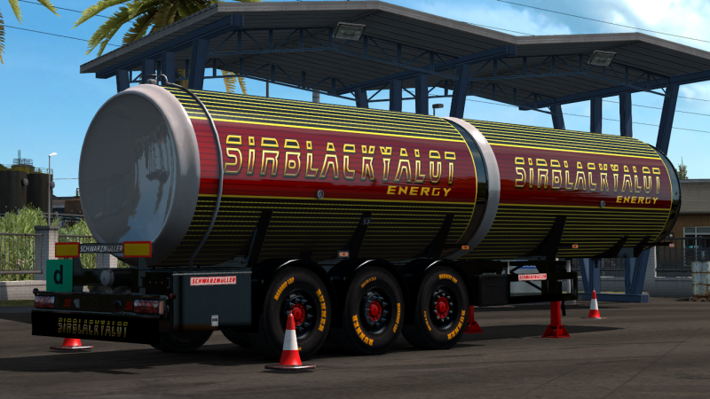 FS 19 двойной полуприцеп