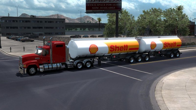 Euro Truck Simulator 2 моды fuel Tanker Cistern