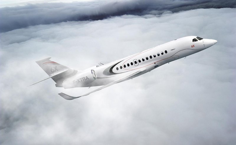 Самолёты Dassault Falcon-6x
