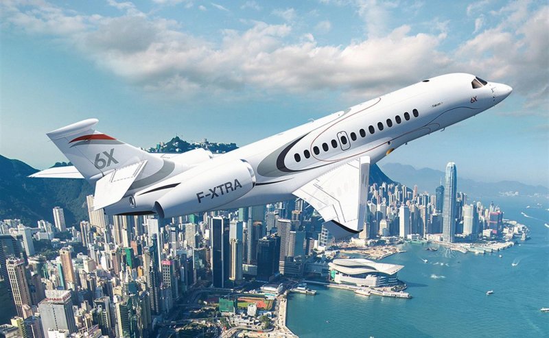 Самолёты Dassault Falcon-6x