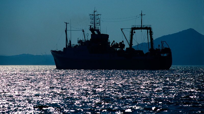 Рыболовецкое судно Дальний Восток