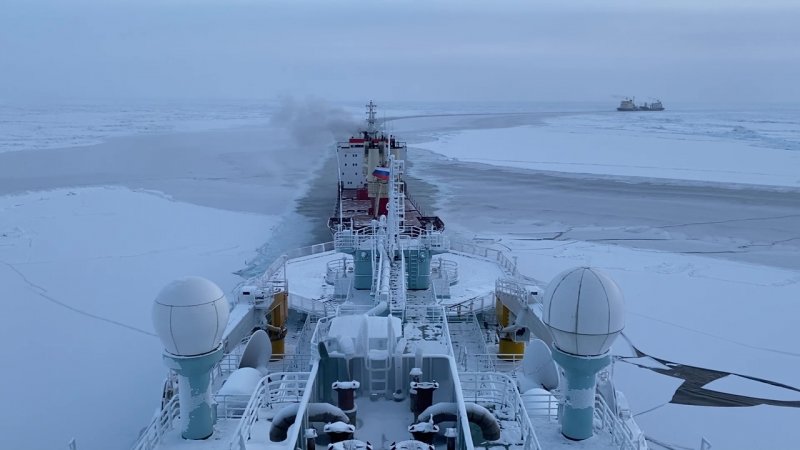 Ледокол Красин картина