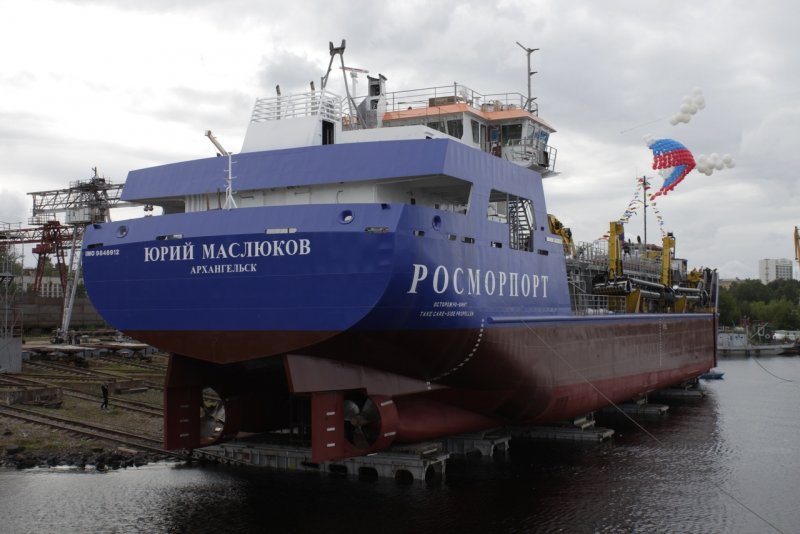 Юрий Маслюков земснаряд