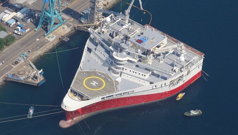 Крушение автовоза Hoegh Osaka