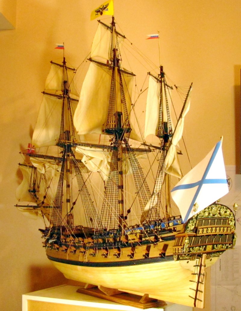 Ингерманланд линейный корабль, 1715