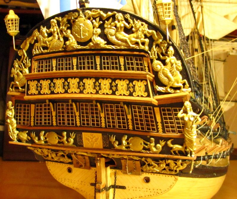 64 Пушечный флагманский корабль Петра i "Ингерманланд"
