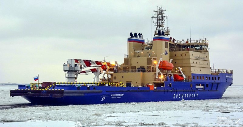 21900м ледокол Новороссийск