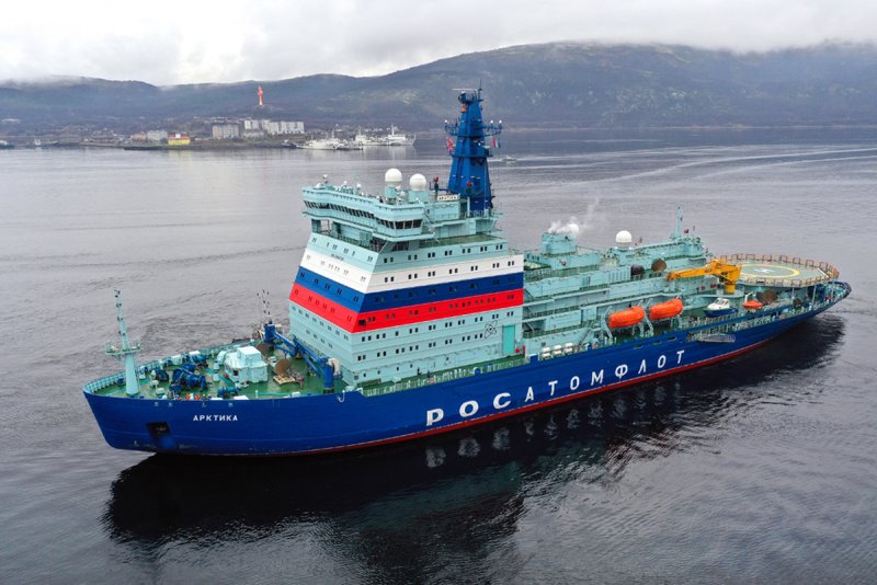 Караван судов в Карском море