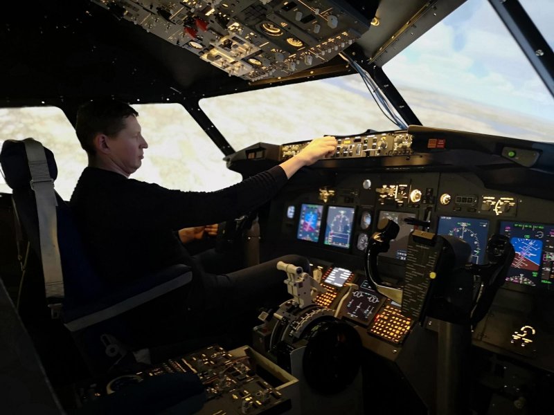 Авиатренажер 737