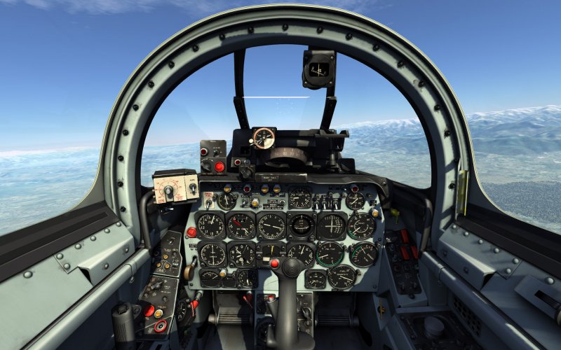 F86 кабина