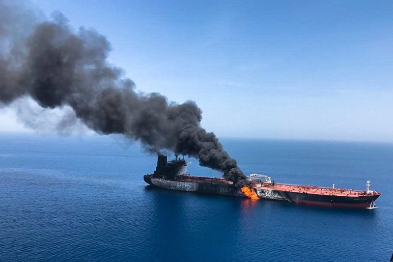США иранский нефтяной танкер