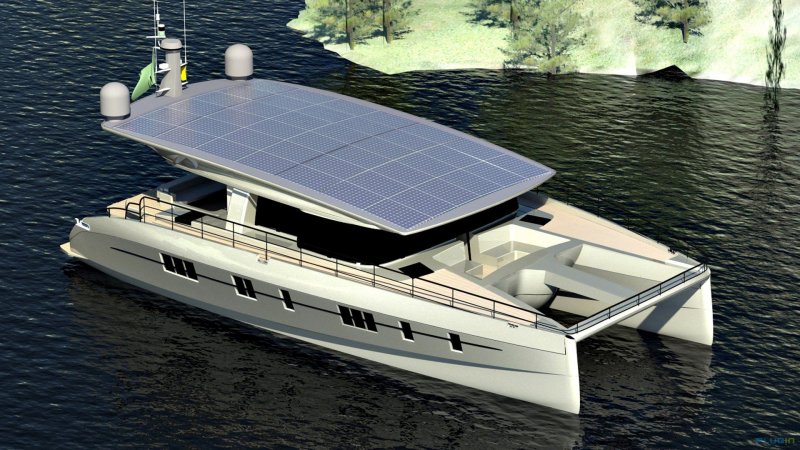 Катамаран Solarwave