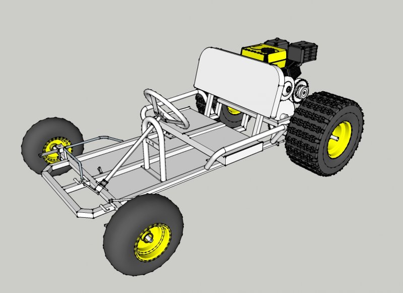 Рама go Kart Buggy