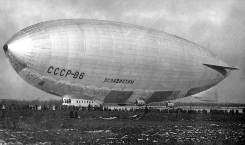 Стратостат СССР 1 чертеж