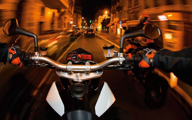 Руль мотоцикла KTM Duke