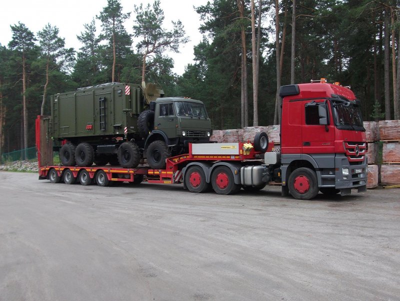 Низкорамный трал 65т