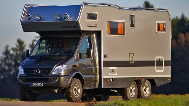 Автодом Mercedes Benz Sprinter 6x6