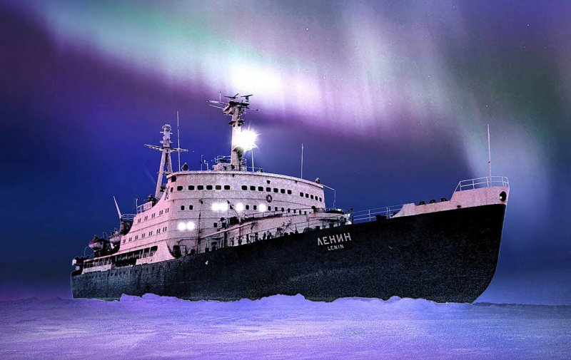 Ледокол Ленин Мурманск