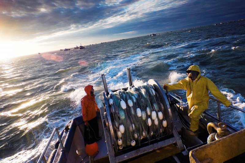 Рыбный промысел в Беринговом море