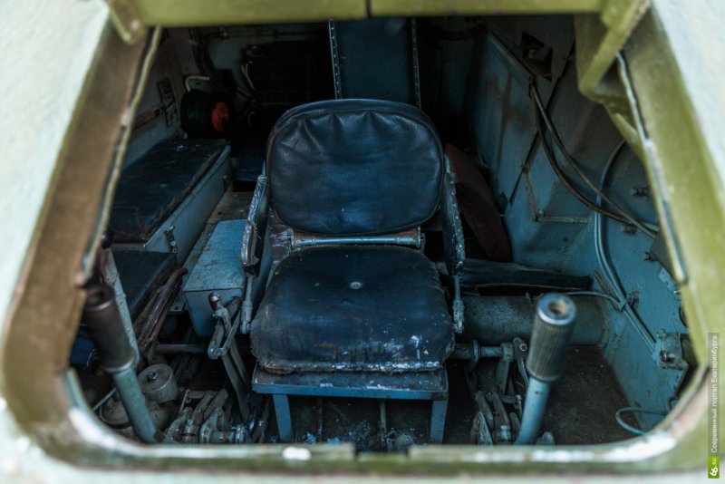 Танк т-34 внутри