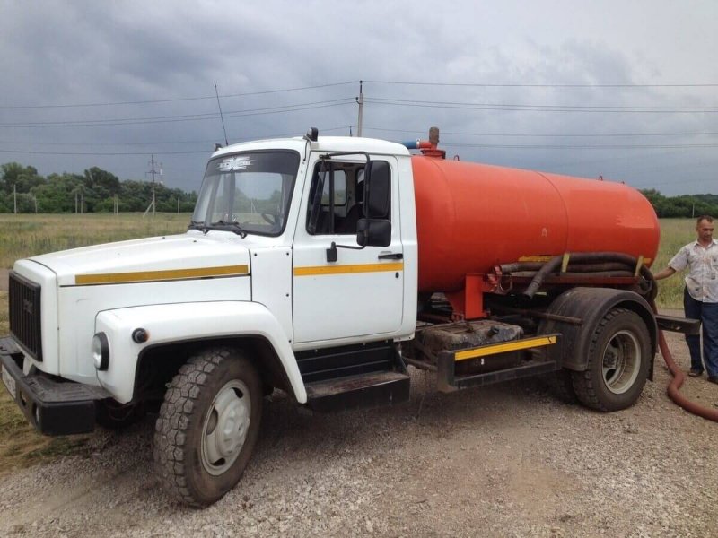 Откачка машина ГАЗ 3308
