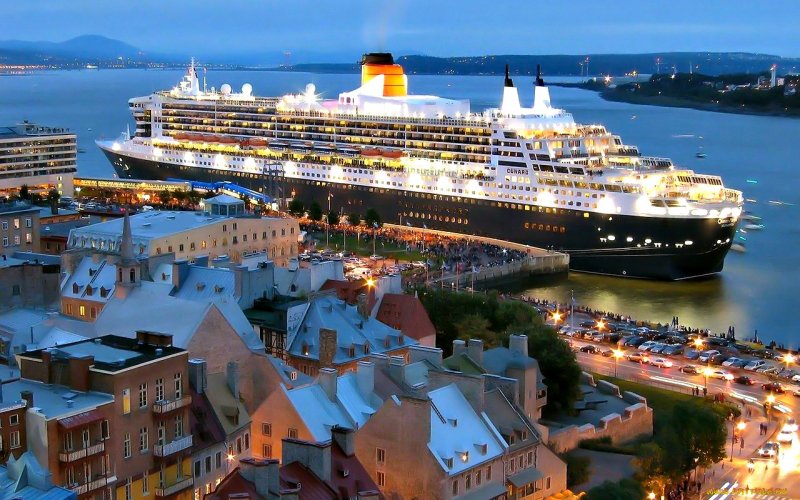 Круизный корабль Queen Mary обои