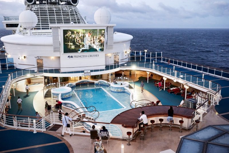 Круизный лайнер Princess Cruises