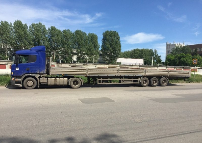 Скания длинномер бортовой
