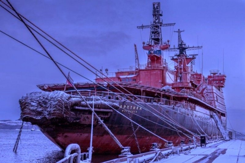 Арктика корабль ледокол