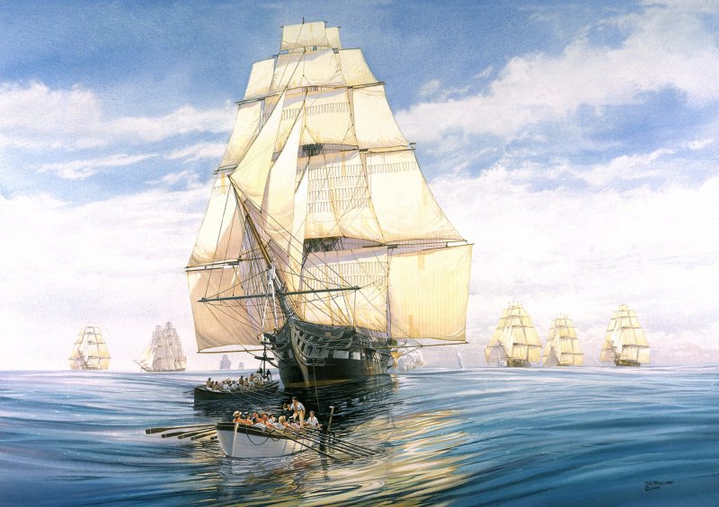 Иван Айвазовский "парусник в море"