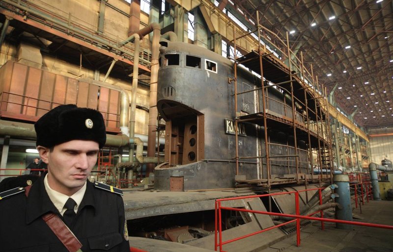 Северодвинск подводная лодка завод