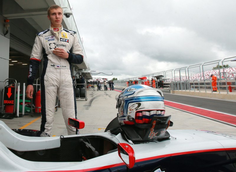 F1 Driver at lunch