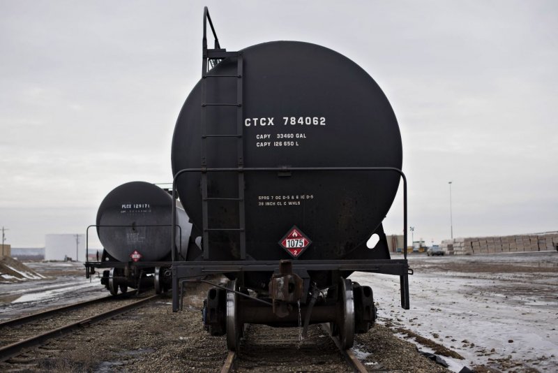 Tanker car Train