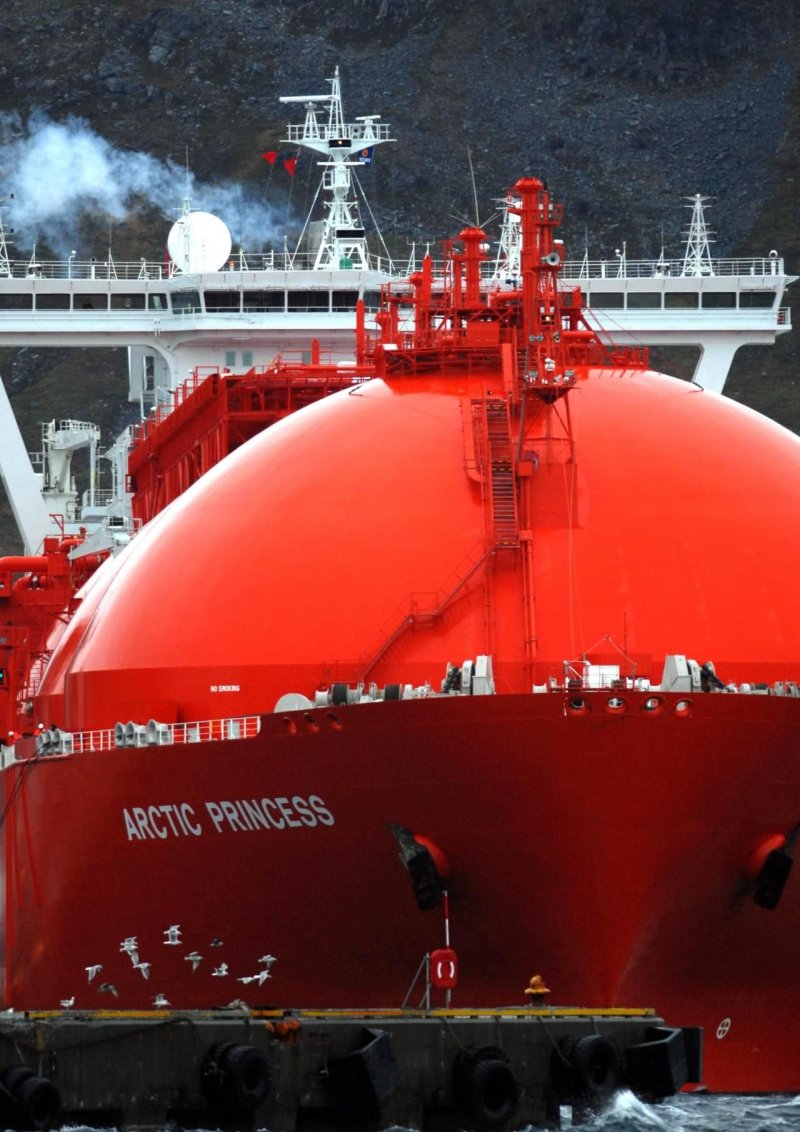 LNG танкер газовоз