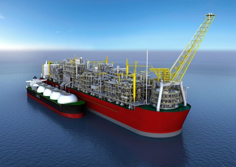 Prelude FLNG корабль