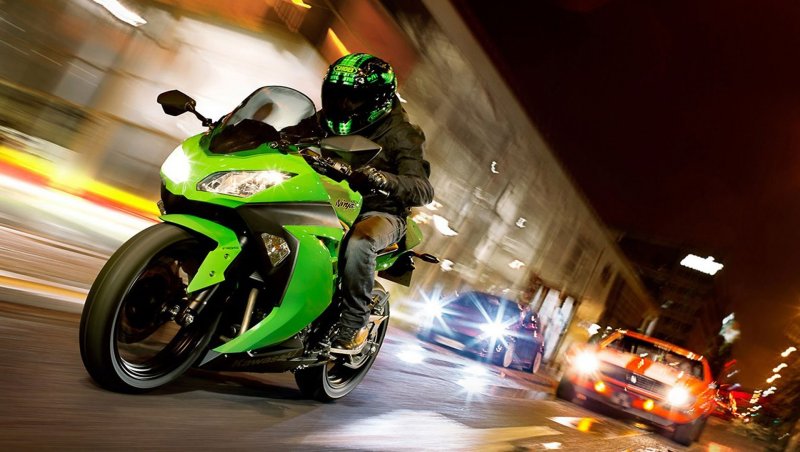 Ninja 300 Stunt